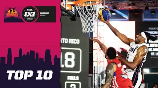 BEST PLAYS 😍 | TOP 10 | FIBA 3x3 AmeriCup 2022