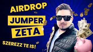 Hogyan szerezz te is ZETA és JUMPER AIRDROP-ot? | PRCL, FrenPet, ZeroLand, ... 🚀💸🔥