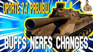 Update 7.7 | TVP 50/51 | Buffs Nerfs Changes | WoT Blitz