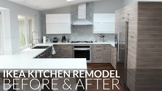 IKEA Kitchen Remodel Before & After Orange County