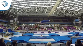 Artur MIKISHKA (BLR) - 2016 Trampoline junior European Champion