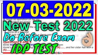 IELTS LISTENING PRACTICE TEST 2022 WITH ANSWERS | 07.03.2022