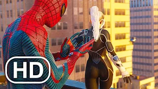 The Amazing Spider Man Cheating On MJ With Black Cat Scene 4K ULTRA HD   Spider Man Remastered PS5