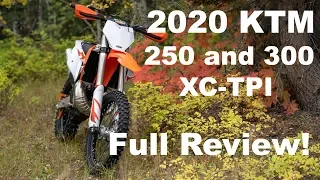 2020 KTM 300 XC TPI and 250 XC TPI Full Review