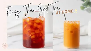 Easy Thai Iced Tea Recipe | Yes Moore Tea