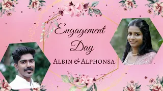 Engagement day Albin & Alphonsa