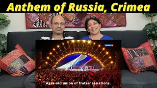 Anthem of Russia, Crimea | Indian American Reactions !!