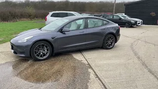 Tesla model 3 long range grey 2021 for sale @ Auto 2000 Epping