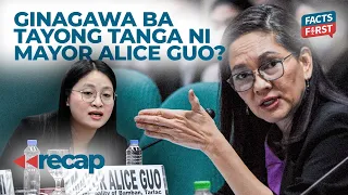 Sen. Risa Hontiveros may tanong tungkol kay Mayor Alice Guo