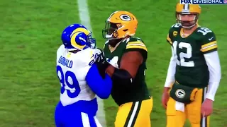 Elgton Jenkins FRUSTRATES Aaron Donald!!