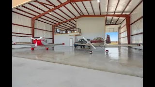 Airplane Hangar Living At It's Finest