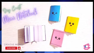 Diy Cute Mini Notebooks //Amazing paper crafts ideas -- Back To School Hacks ||Step by step||