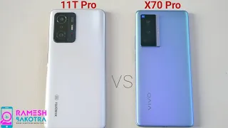 Xiaomi 11T Pro vs Vivo X70 Pro SpeedTest and Camera Comparison