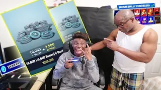 Kid Buys 16,000 V Bucks On FORTNITE With Dad's Credit Card...[MUST WATCH] (FREAKOUTS)