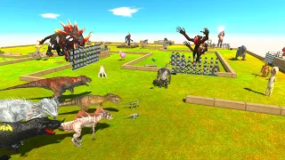 CARNIVORE DINOSAURS RELEASE INFERNALS PARKOUR DEADLY MAZE - ARBS