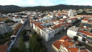 Vista aérea de São Brás de Alportel Outubro de 2015 (Parrot Bebop)