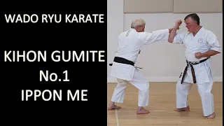 Kihon Gumite No 1 - Ippon Me - Wado Ryu Karate