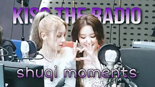 Shuqi Moments on Kiss The Radio 23.05.16 (Shuhua & Yuqi)