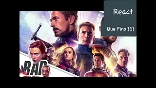 React Homenagem Vingadores - Custe O Que Custar - ( In The End ) Feat.Lendário