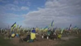 Families honour Ukraine soldiers killed in battle