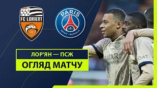 Lorient — PSG | Mbappe and Dembele destroyed the opponent | Highlights | Football | League 1