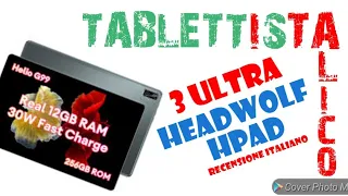 HEAD WOLF HPAD 3 ULTRA TABLET/recensione Italiano