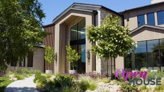 Tour an Airy Farmhouse-Style Estate in Hidden Hills, California | Open House TV