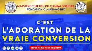 CULTE D'ADORATION DIMANCHE MESSAGE MAMAN OLANGI 30 10 2022