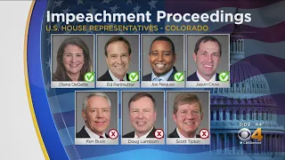 House Of Representatives Votes On Impeachment Proceedings