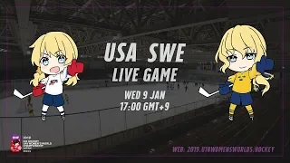 Live Stream USA vs. Sweden - 2019 IIHF Ice Hockey U18 Women's World Championship