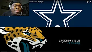 JuJuReacts to Dallas Cowboys vs. Jacksonville Jaguars | 2022 Week 15 Game Highlights