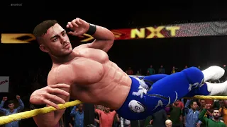 WWE NXT FULL MATCH - Austin Theory Vs. Oney Lorcan - Singles Match: NXT June 8th 2021 WWE2K20 HD