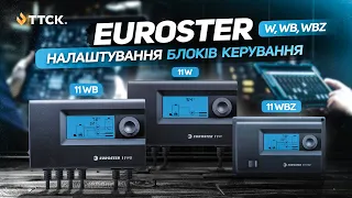 Огляд блоків керування для твердопаливного котла Euroster 11W, 11WB, 11WBZ.