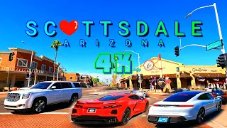 Phoenix Scottsdale Drive Part 1, Arizona USA 4K - UHD