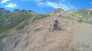 Ouray Poughkeepsie Gulch, We ride KTMs down the COMPLETE trail,