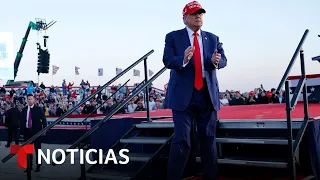 Trump critica a Biden por su manejo de las protestas propalestinas en las universidades