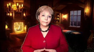 Angela Merkel inoffizielle vor Silvester - Ansprache 30.12.20 /Kabarett DIE UNTIERE / Marina Tamássy
