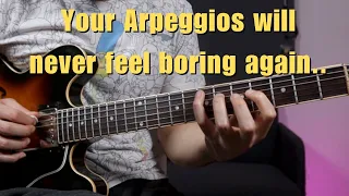 How I Use Triad Arpeggios To Create Licks and bebop flow on guitar