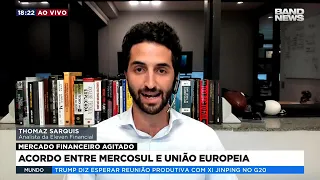 Acordo União Europeia-Mercosul movimenta mercado financeiro