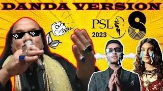 PSL 8 Official Anthem 2023 Danda Version | Ft. Chahat Fateh Ali Khan | Shae Gill | Asim Azhar