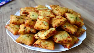 😱 Just Potatoes, Starch and Cheese.❗️ This Crispy Potato Will Drive You Crazy.😋