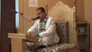 ISKCON Brampton - Bhagavad Gita 9.18 and ecstatic kirtan by HH Bhaktimarga Swami