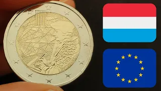 Luxembourg 2022, 35 years of the Erasmus programme, €2 commemorative coins