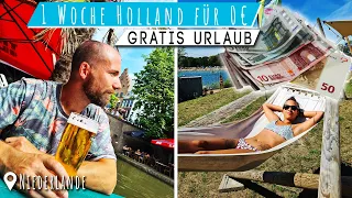 1 Woche Urlaub in Holland für 0€ │ 💸 Günstig reisen