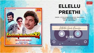 Ellellu Preethi | Anthintha Gandu Naanalla | Ambareesh, Shankar Nag, Nishanthi | Kannada Movie Song