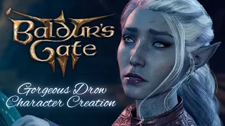 Baldur's Gate 3 | Gorgeous Drow Character Creation (Requested) | PS5