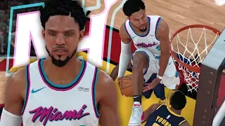 NBA 2K18 MyCAREER - BETWEEN THE LEGS DUNK!! HE FOULED OUT IN 1 QUARTER
