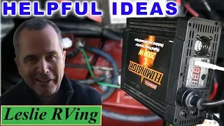 How to install an Inverter in the RV. Really helpful ideas for a better install