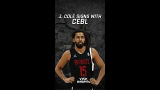 J. Cole Is Playing Pro Basketball 🏀 #shorts #nba