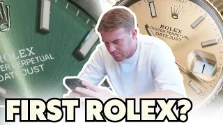 BEST Entry-Level Rolex, He wanted to buy a Rolex Datejust 'Blue Motif' & More! | Trotters Jewellers